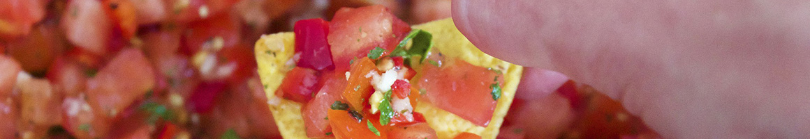 Eating Mexican Tapas Bars at Tacuba Cantina Mexicana restaurant in Queens, NY.
